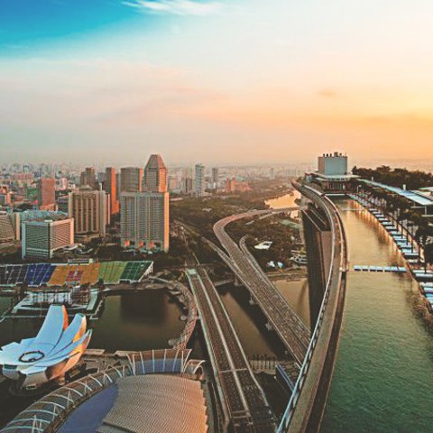Scoprire una città in bilico a Singapore