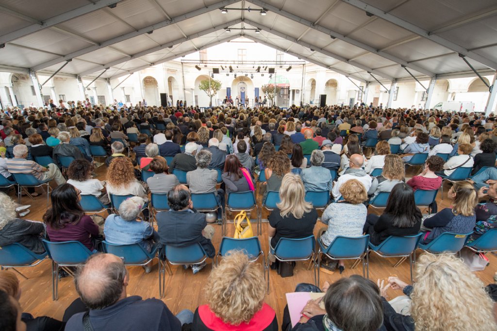 Una foto della prima serata del Festival