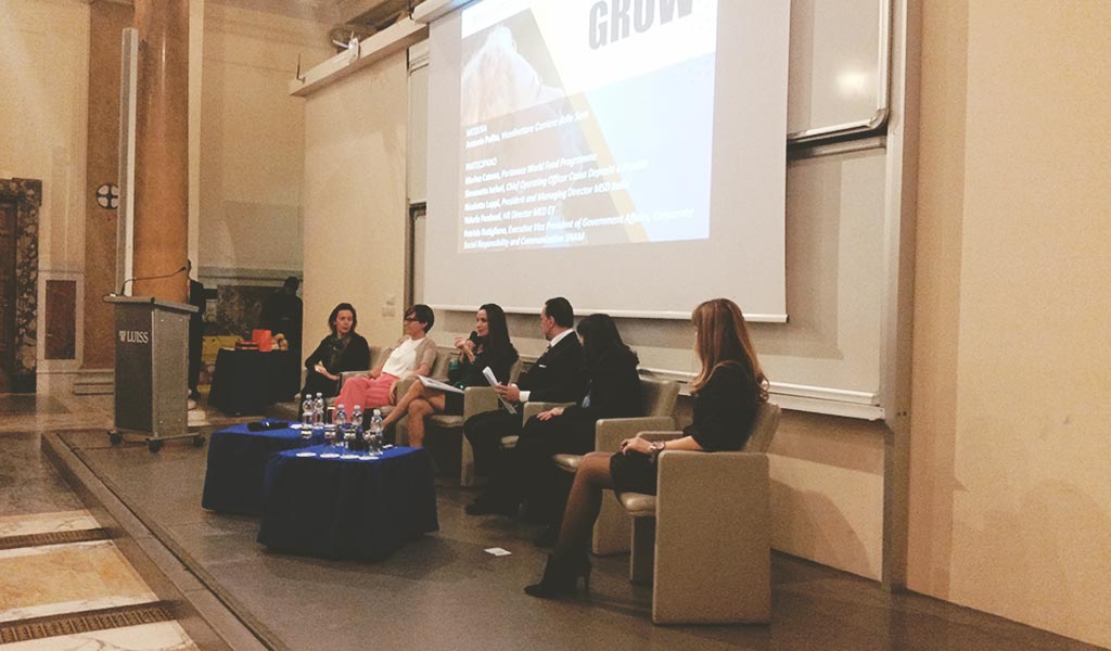 GROW evento Luisa Todini