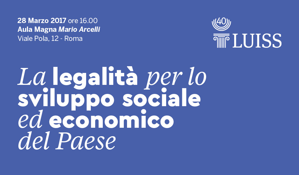 Evento Progetto Legalità LUISS