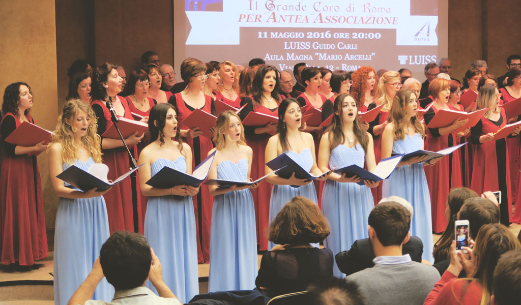 Coro Polifonico LUISS serata Antea