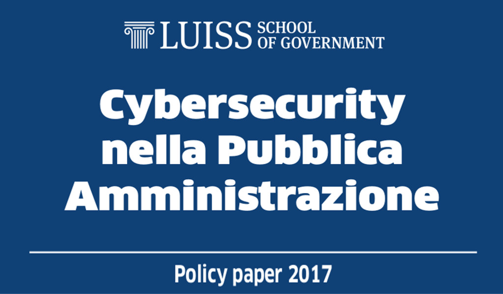 Policy Paper Cybersecurity