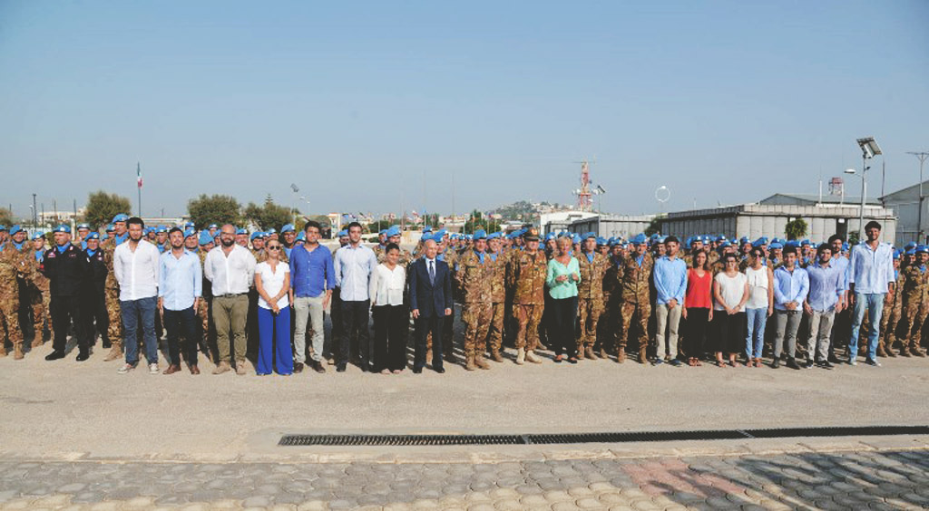 Gli studenti LUISS in visita in Libano con UNIFIL