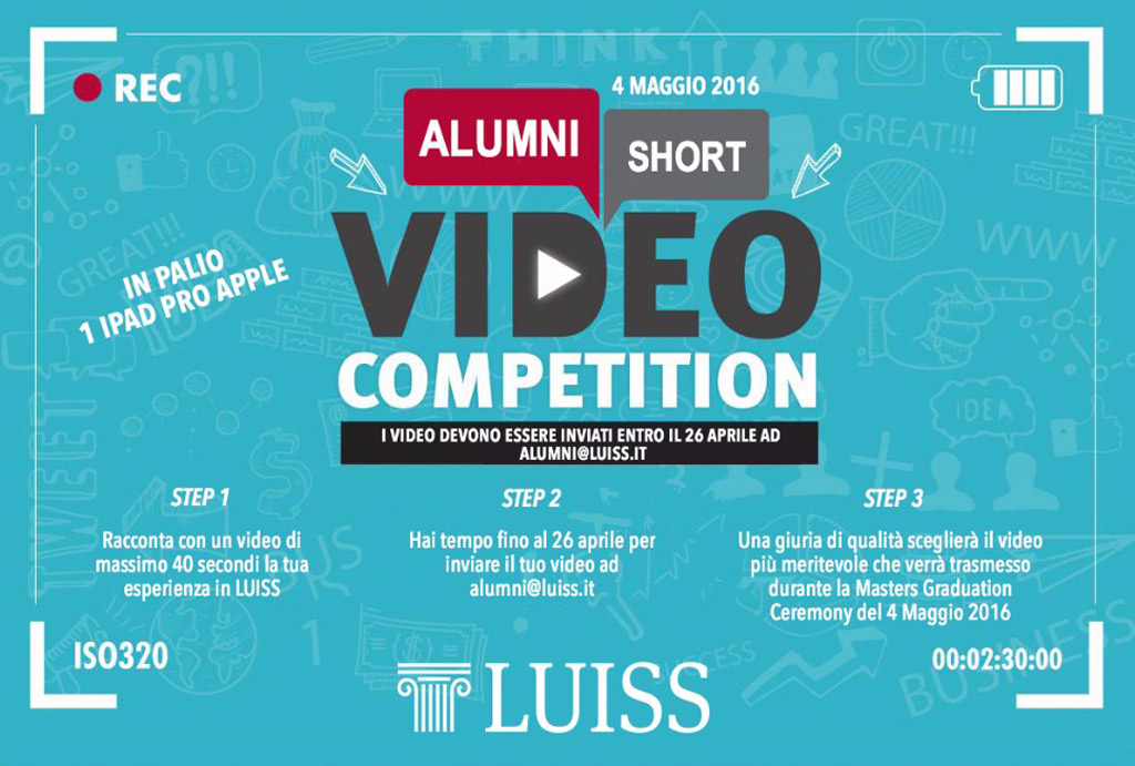 video contest alumni luiss