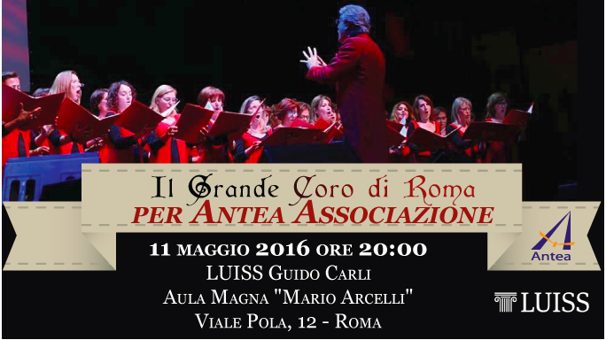 Banner-Grande coro di Roma per Antea