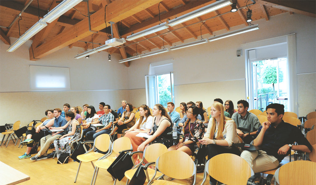 Gli studenti della Northeastern University di Boston in visita alla LUISS