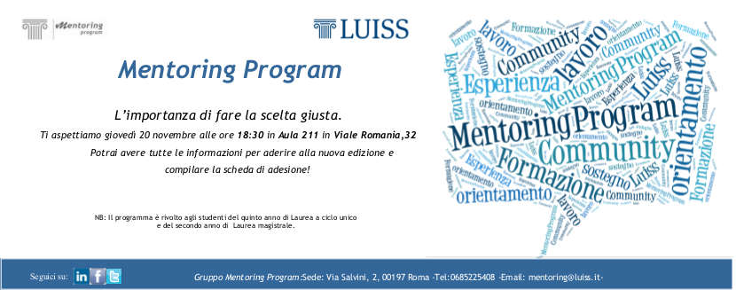 Mentoring Program 2014