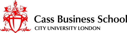 Cass Business School Logo