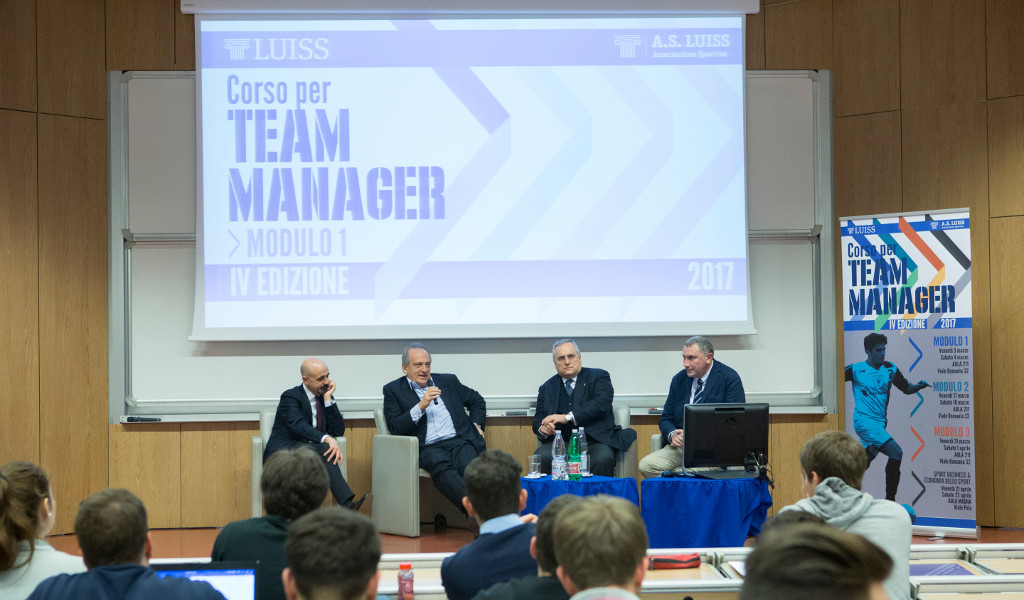 Corso Team Manager Sport LUISS